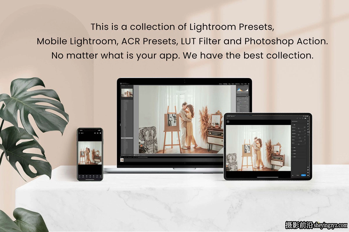 波西米亚风家庭人像lr预设/LUT预设 Boho Lightroom Presets LUTs