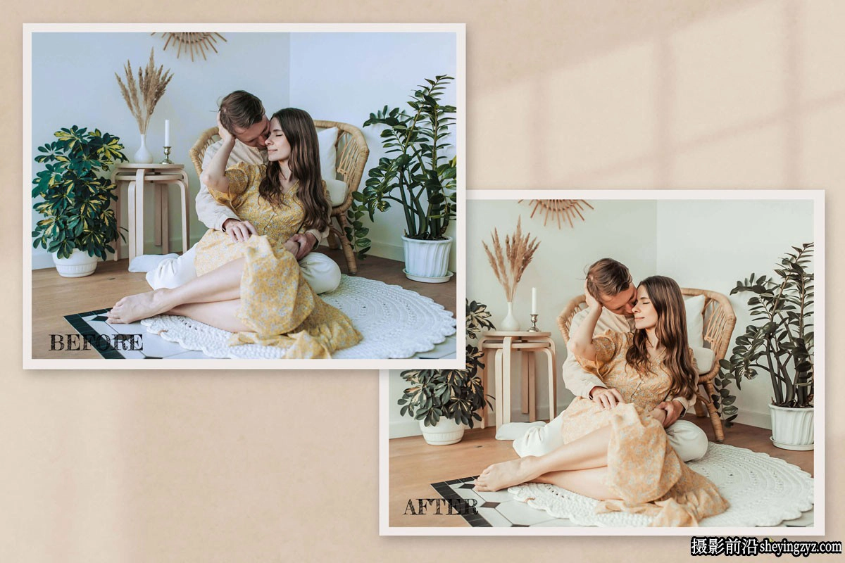 波西米亚风家庭人像lr预设/LUT预设 Boho Lightroom Presets LUTs