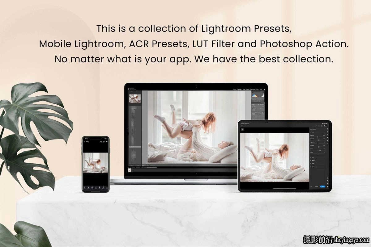明亮光线人像LR预设及LUT预设 Bright Light Lightroom Presets LUTs