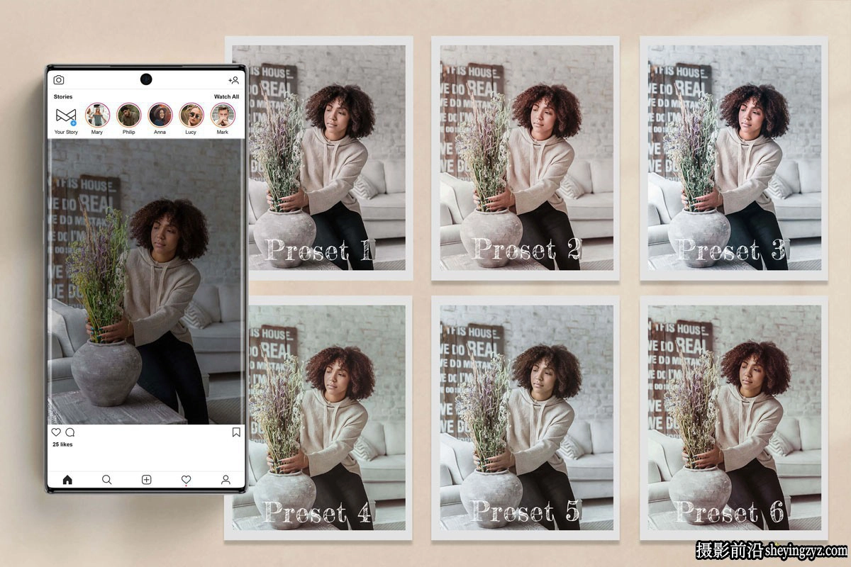 明亮光线人像LR预设及LUT预设 Bright Light Lightroom Presets LUTs