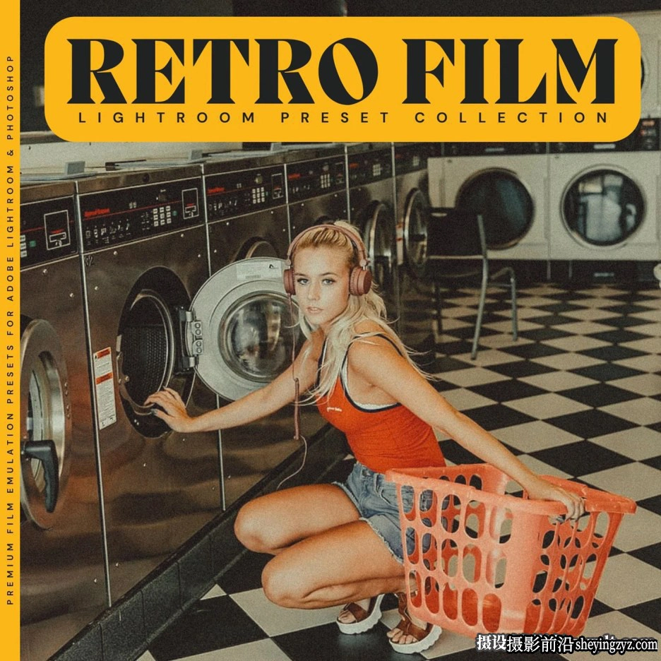 10种复古胶片后期调色lr预设LOUMARKS Retro Film Lightroom Presets