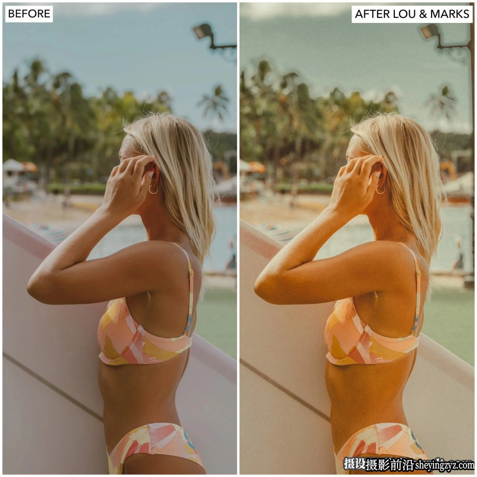10种复古胶片后期调色lr预设LOUMARKS Retro Film Lightroom Presets