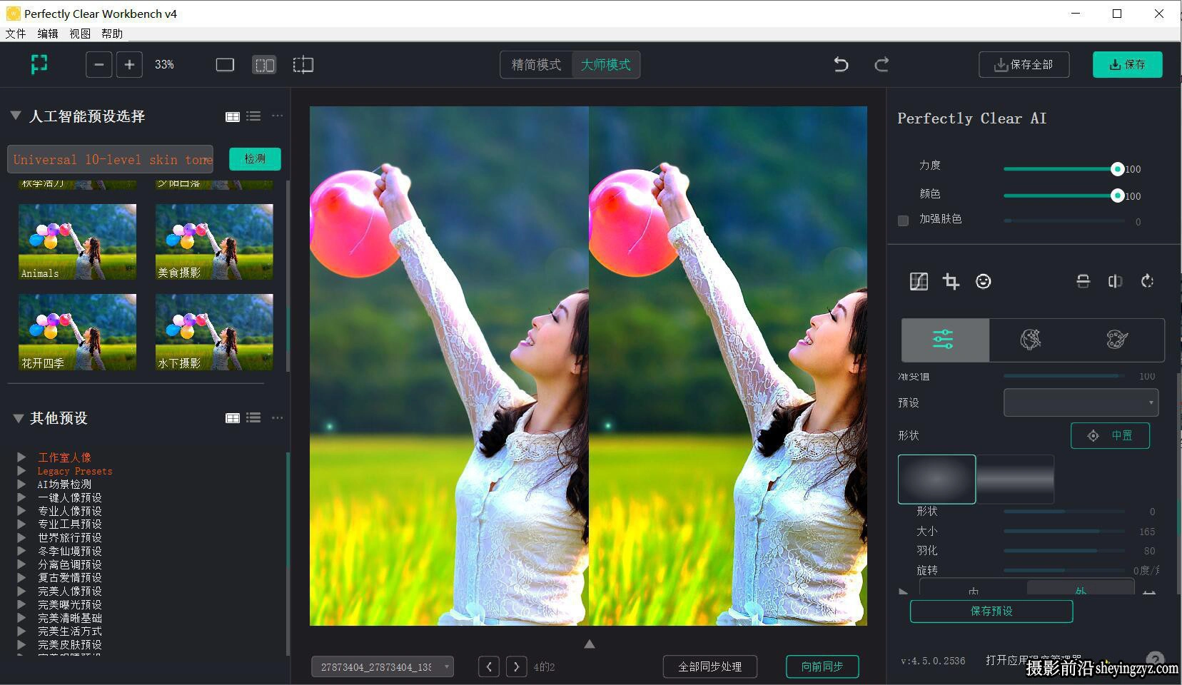 Perfectly Clear WorkBench v4.6.1.2736 AI智能图像清晰软件 WIN 中文版