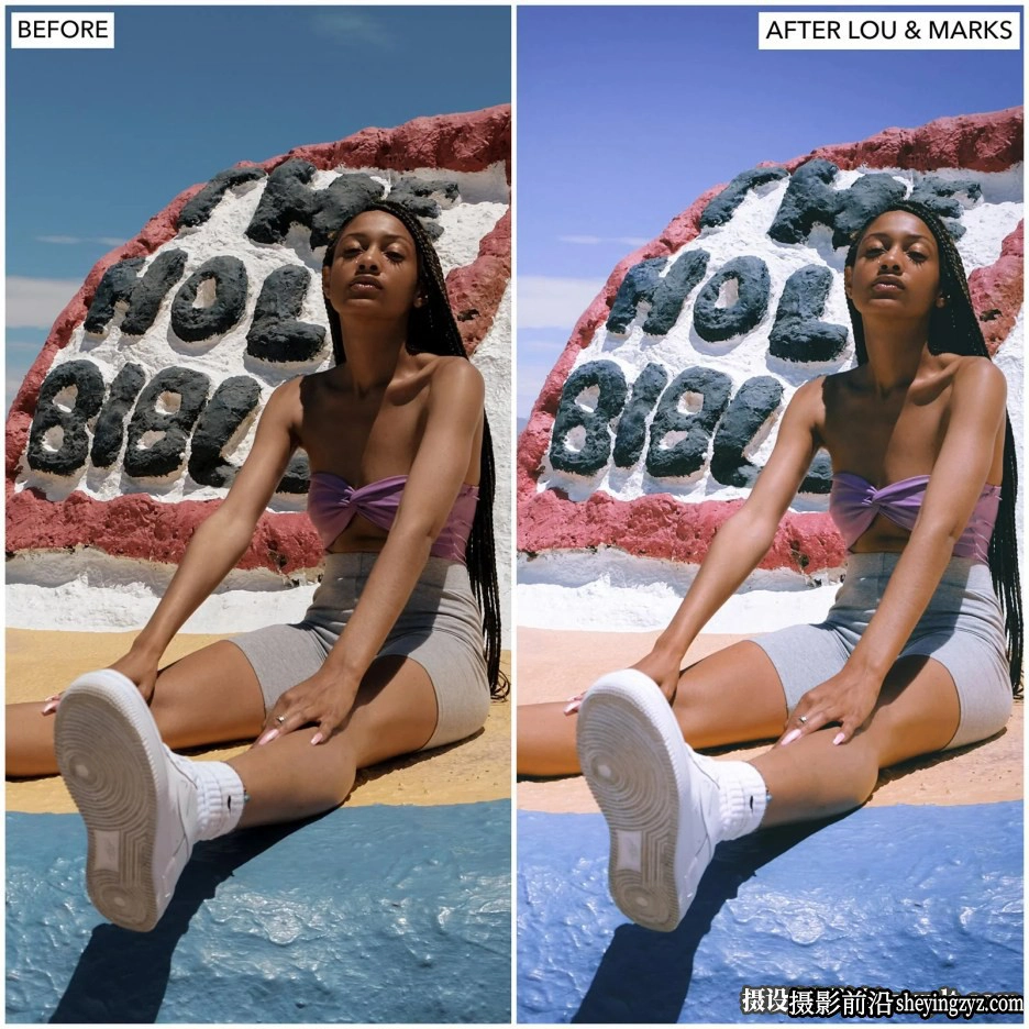 10种经典宝丽来电影胶片LR预设LOUMARKS Polaroid Lightroom Presets