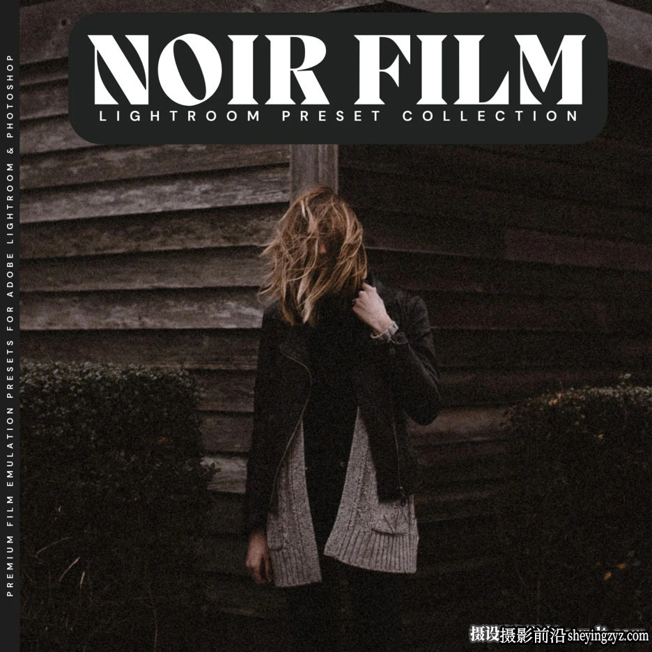 10种经典情绪电影人像lr预设 LOUMARKS  Film Noir Lightroom Presets