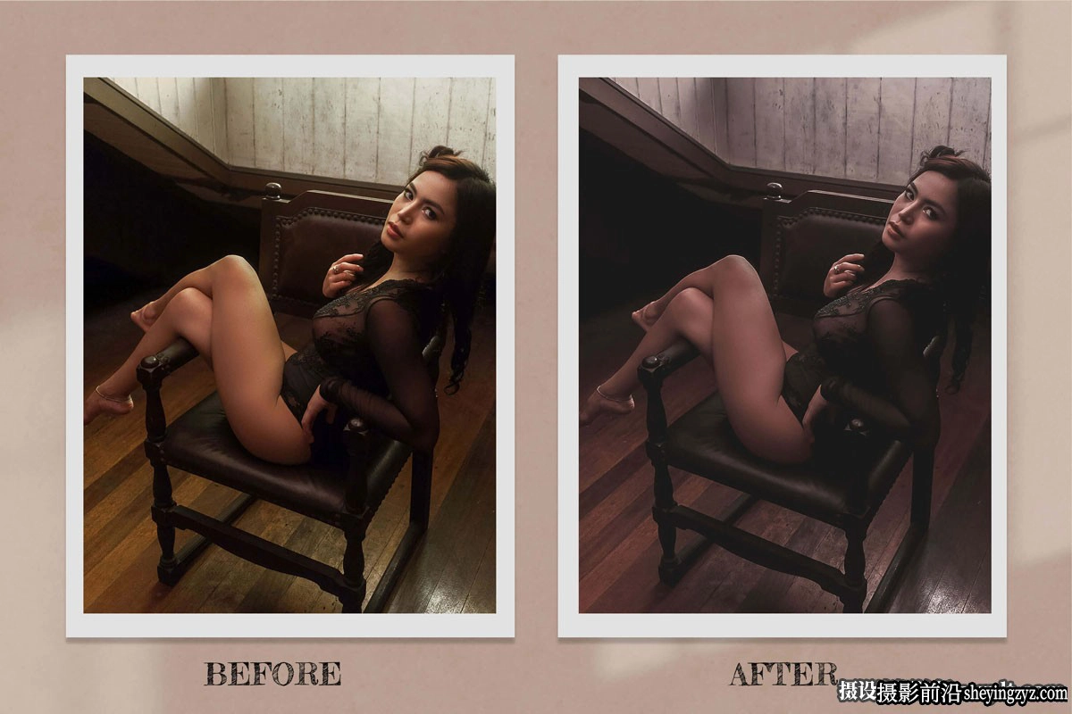 12种私房人像lr预设及LUT预设 Boudoir Lightroom Presets LUTs