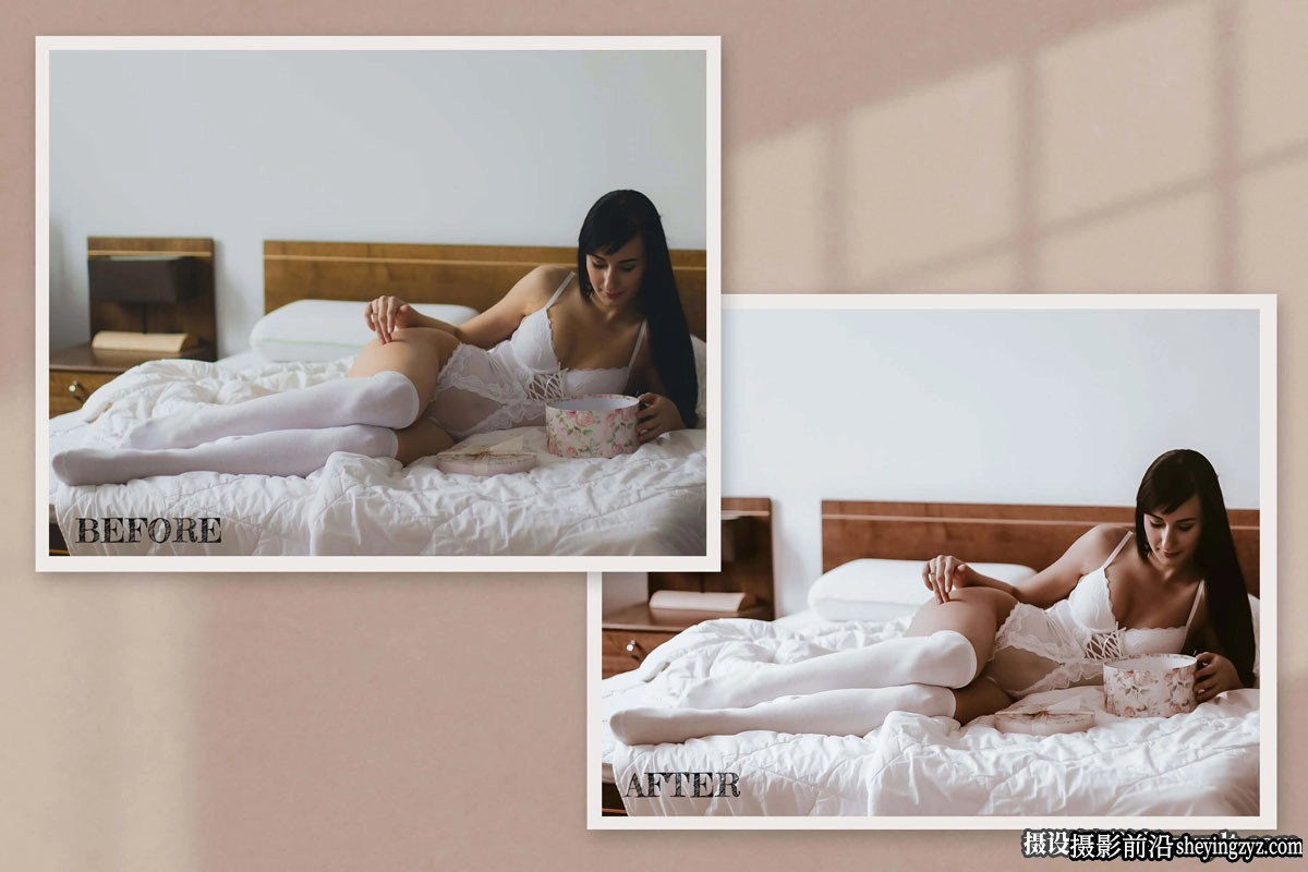 12种私房人像lr预设及LUT预设 Boudoir Lightroom Presets LUTs