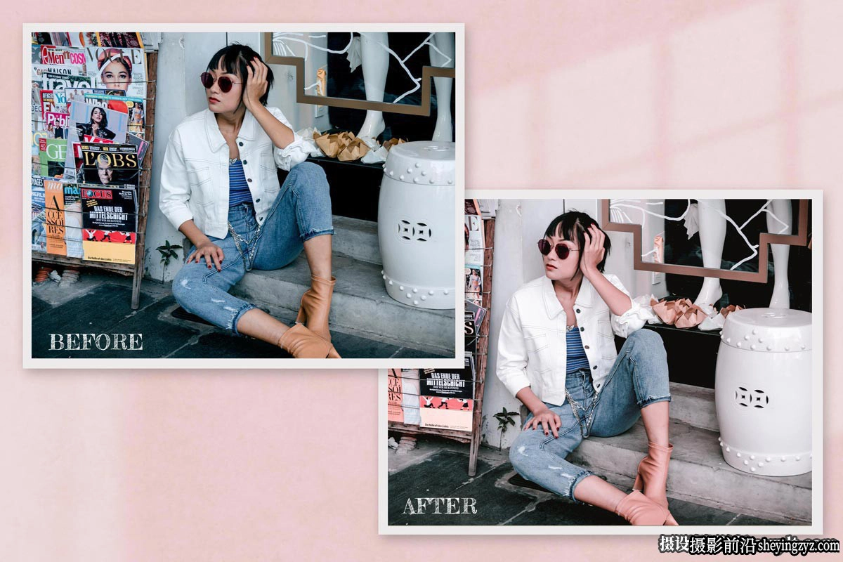 明亮通透网红人像LR预设/LUT预设 right Lifestyle Lightroom Prese