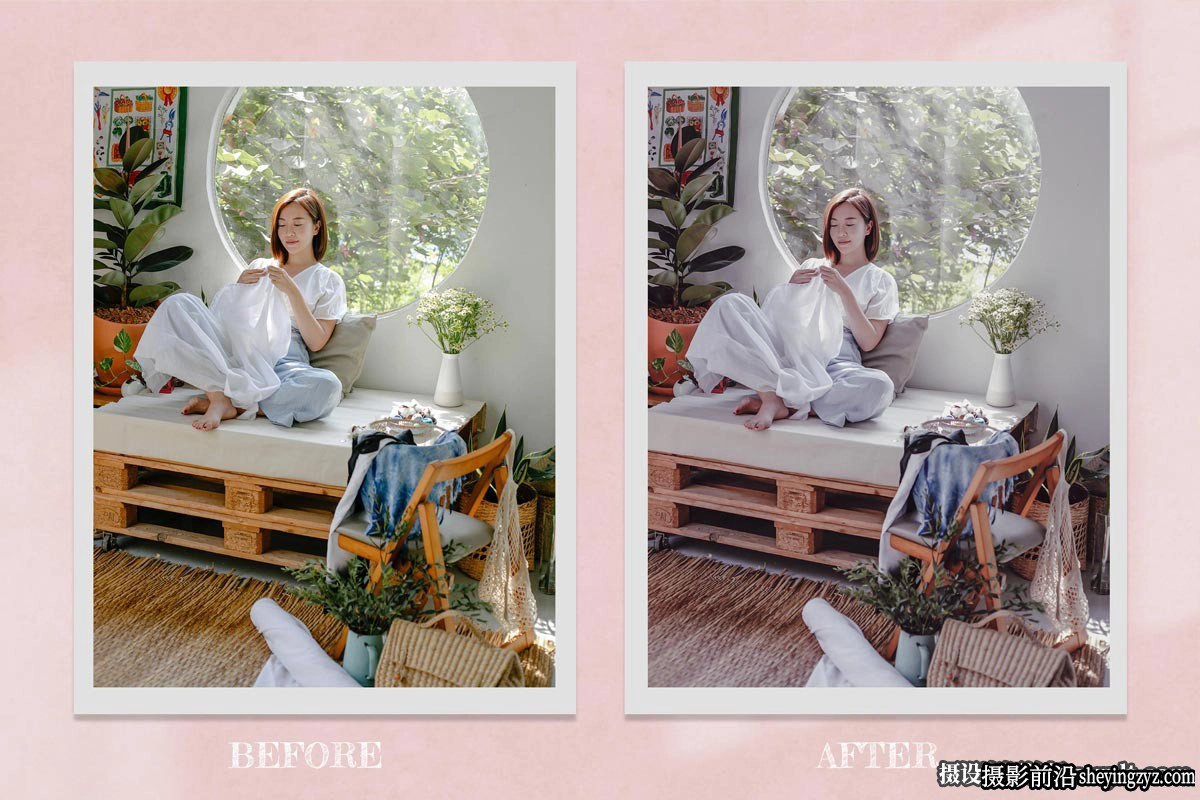 明亮通透网红人像LR预设/LUT预设 right Lifestyle Lightroom Prese