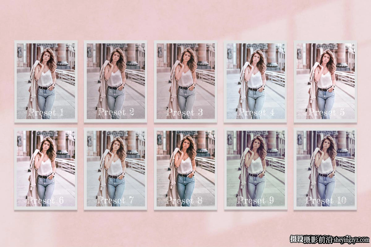 明亮通透网红人像LR预设/LUT预设 right Lifestyle Lightroom Prese