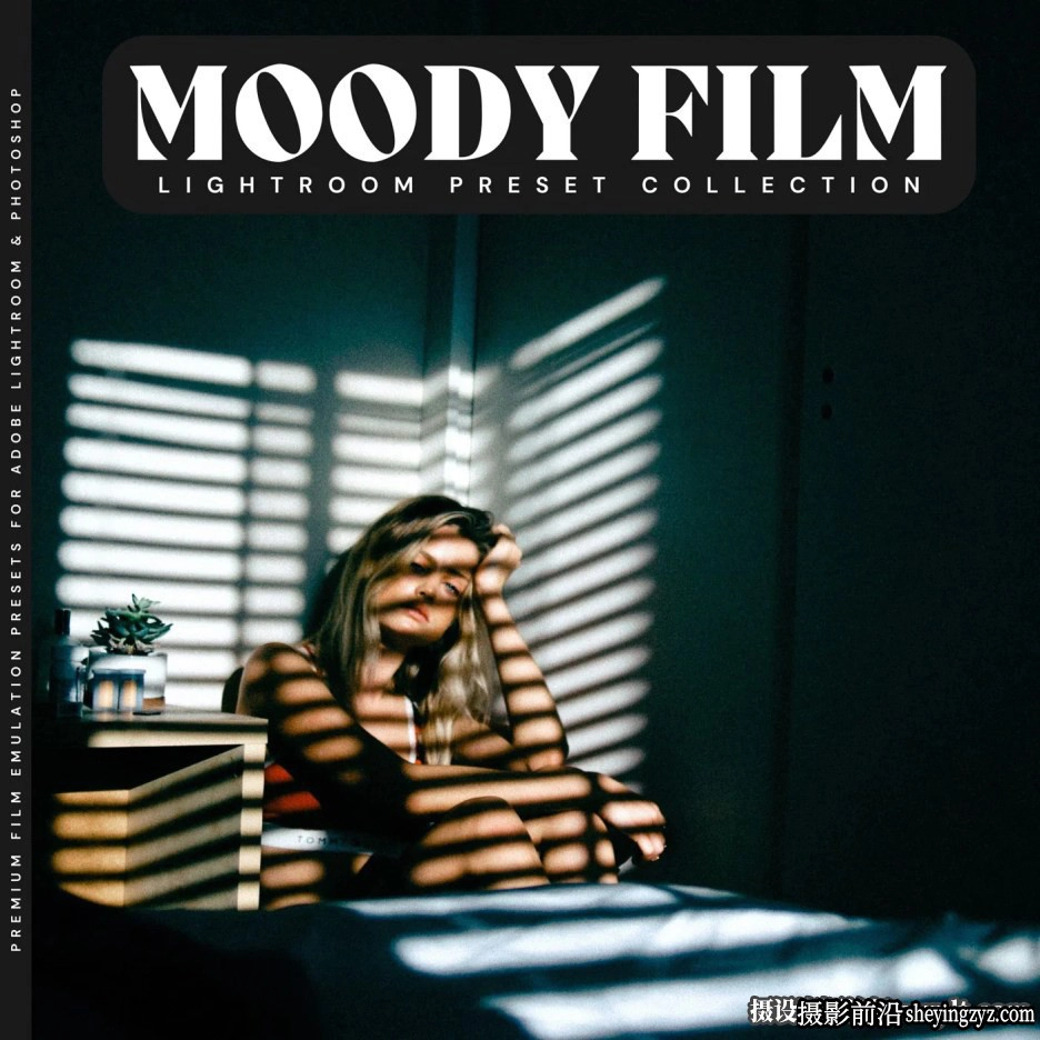 10种情绪电影胶片人像lr预设 LOUMARKS Moody Film Lightroom Presets