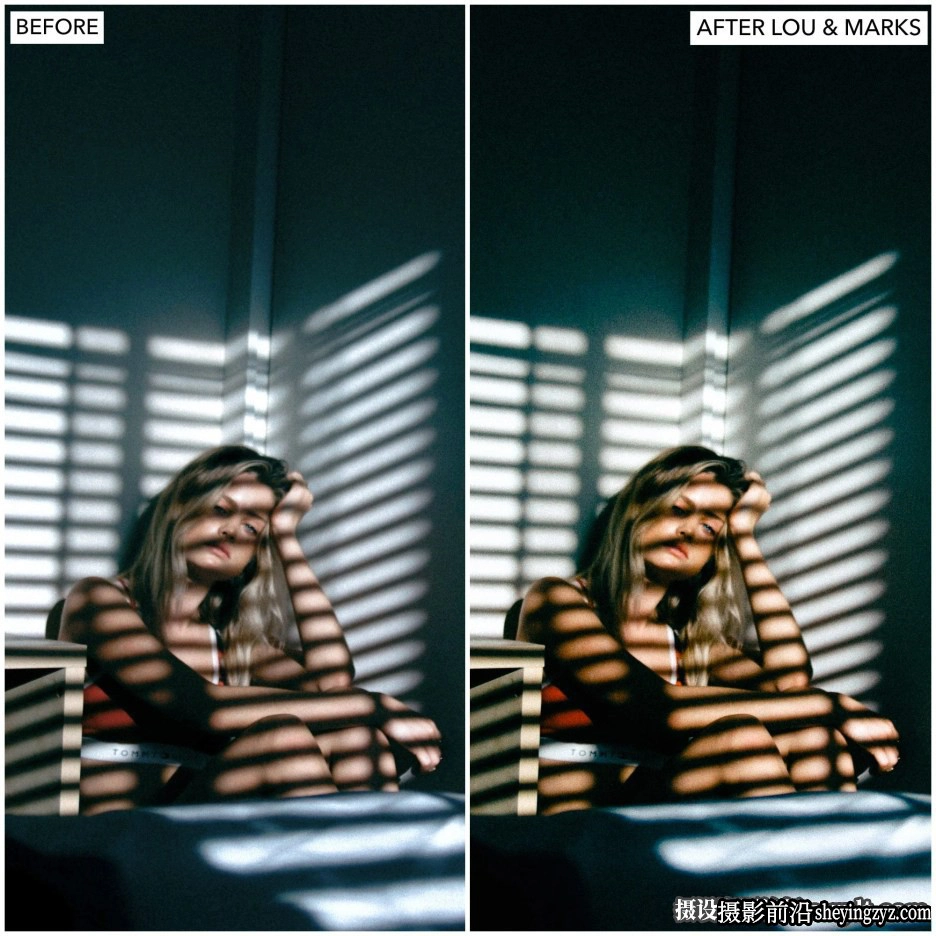 10种情绪电影胶片人像lr预设 LOUMARKS Moody Film Lightroom Presets