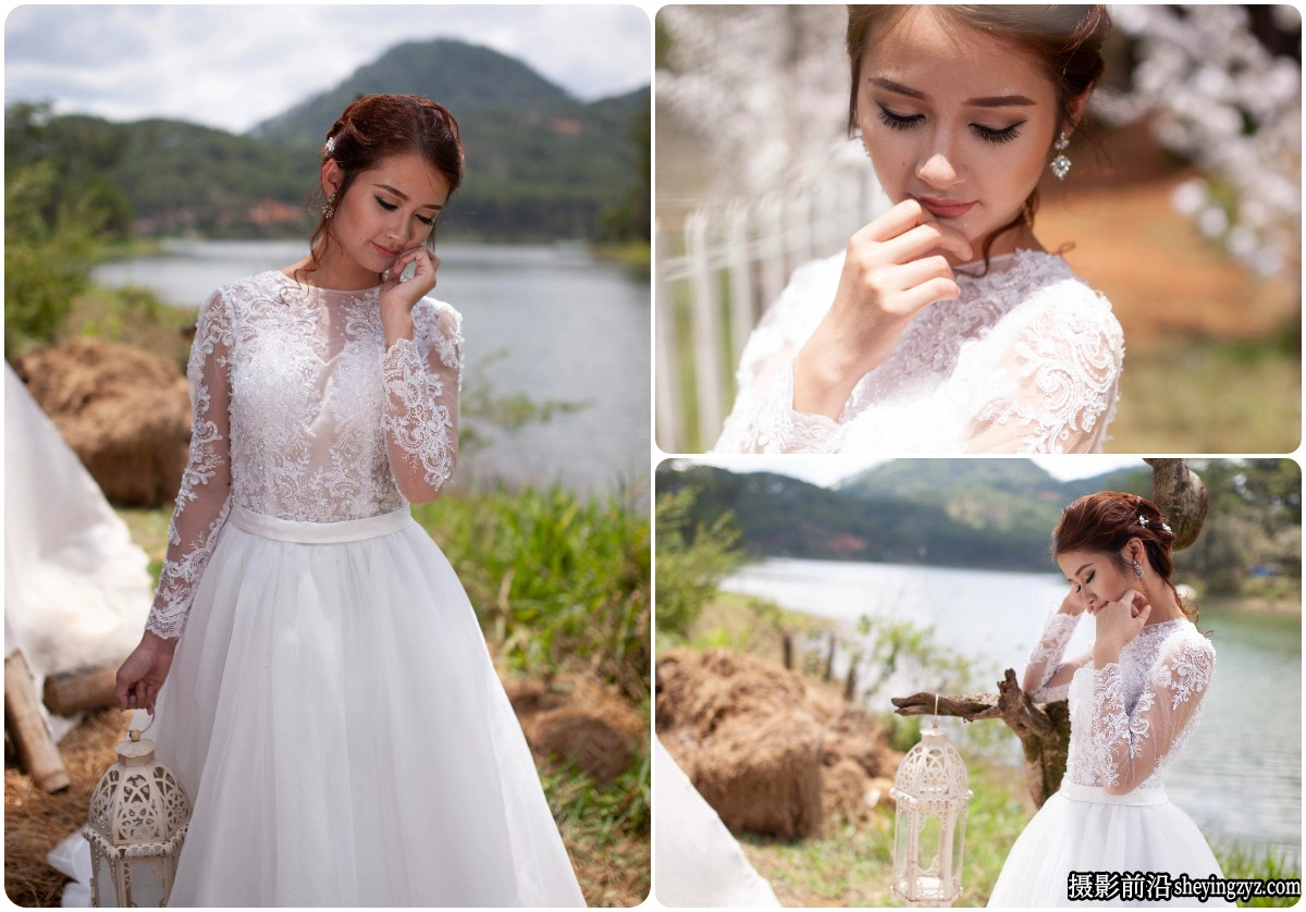 美女婚纱写真摄影RAW原图13张,婚纱练习RAW素材