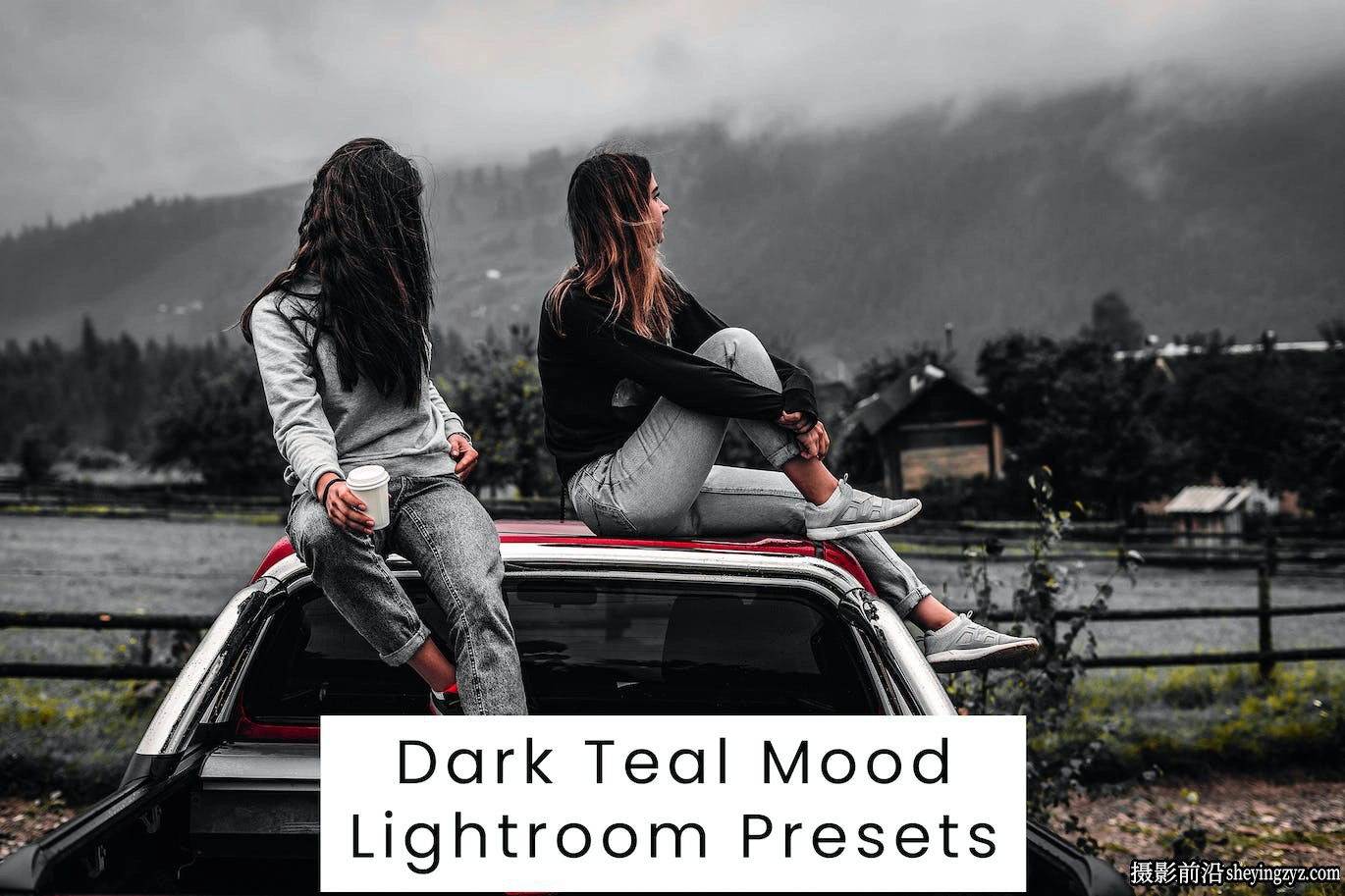 10种情绪电影网红人像lr预设 Dark Teal Mood Lightroom Presets
