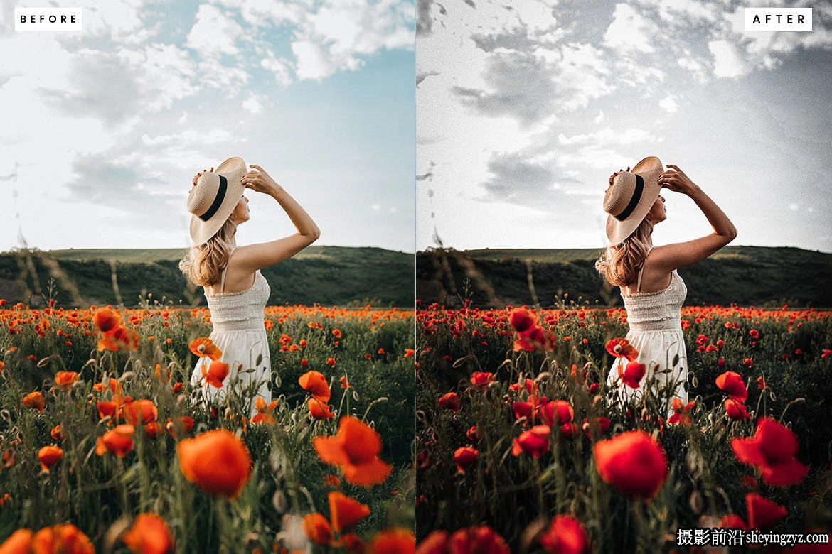 10种情绪电影网红人像lr预设 Dark Teal Mood Lightroom Presets