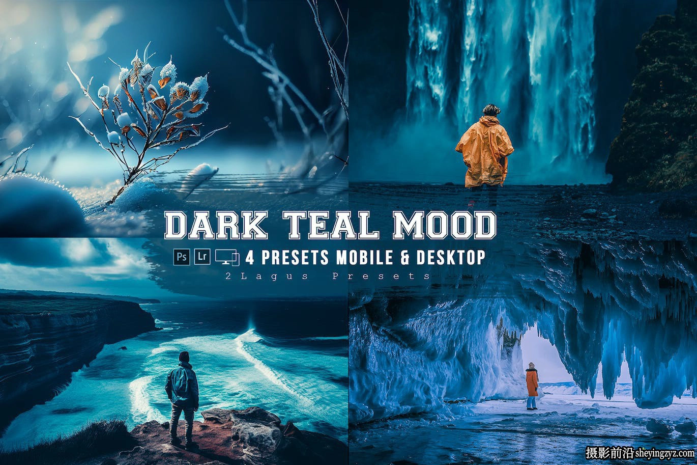 旅拍黑暗电影风光LR预设及手机lr预设 Dark Mood Lightroom Presets