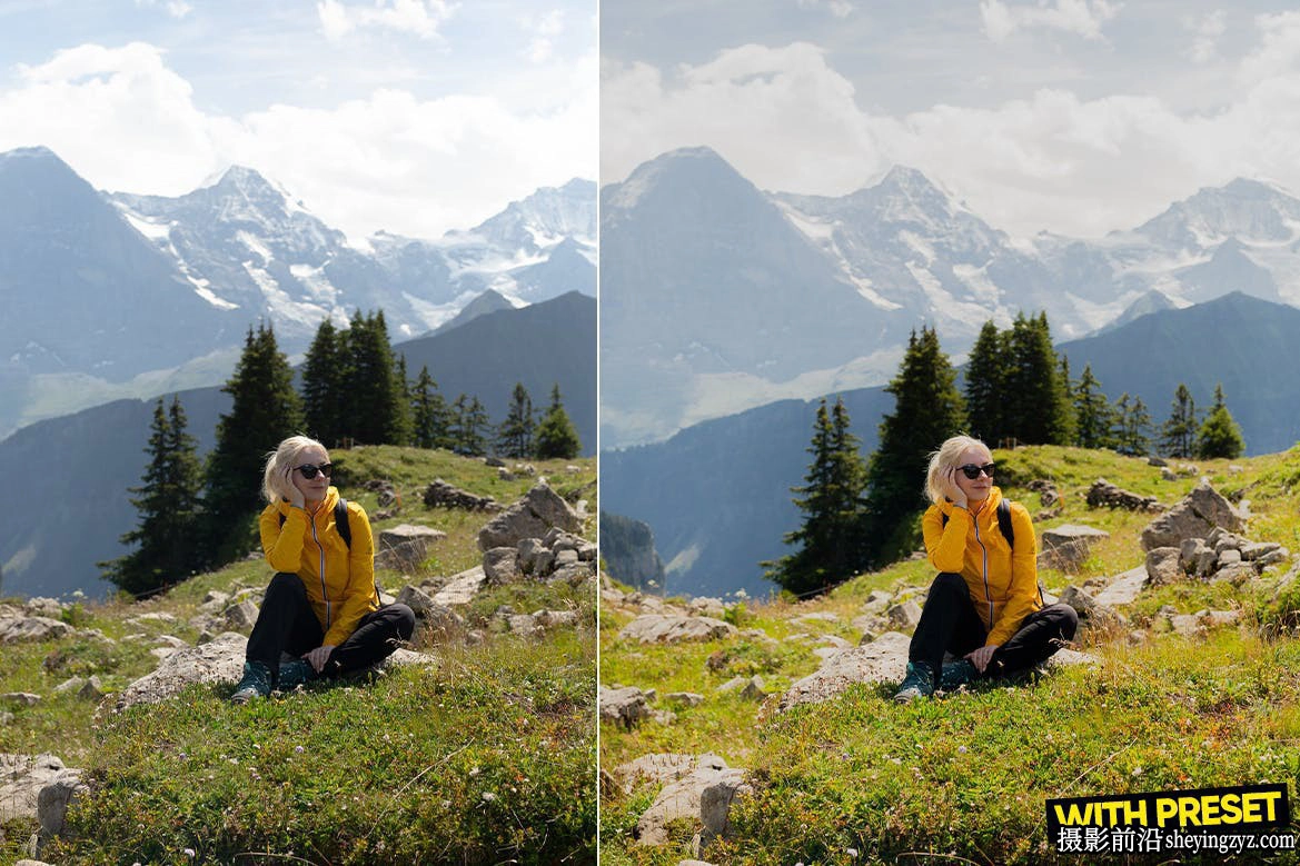 旅拍自然风光人像LR预设 Natural Swiss Lightroom Presets