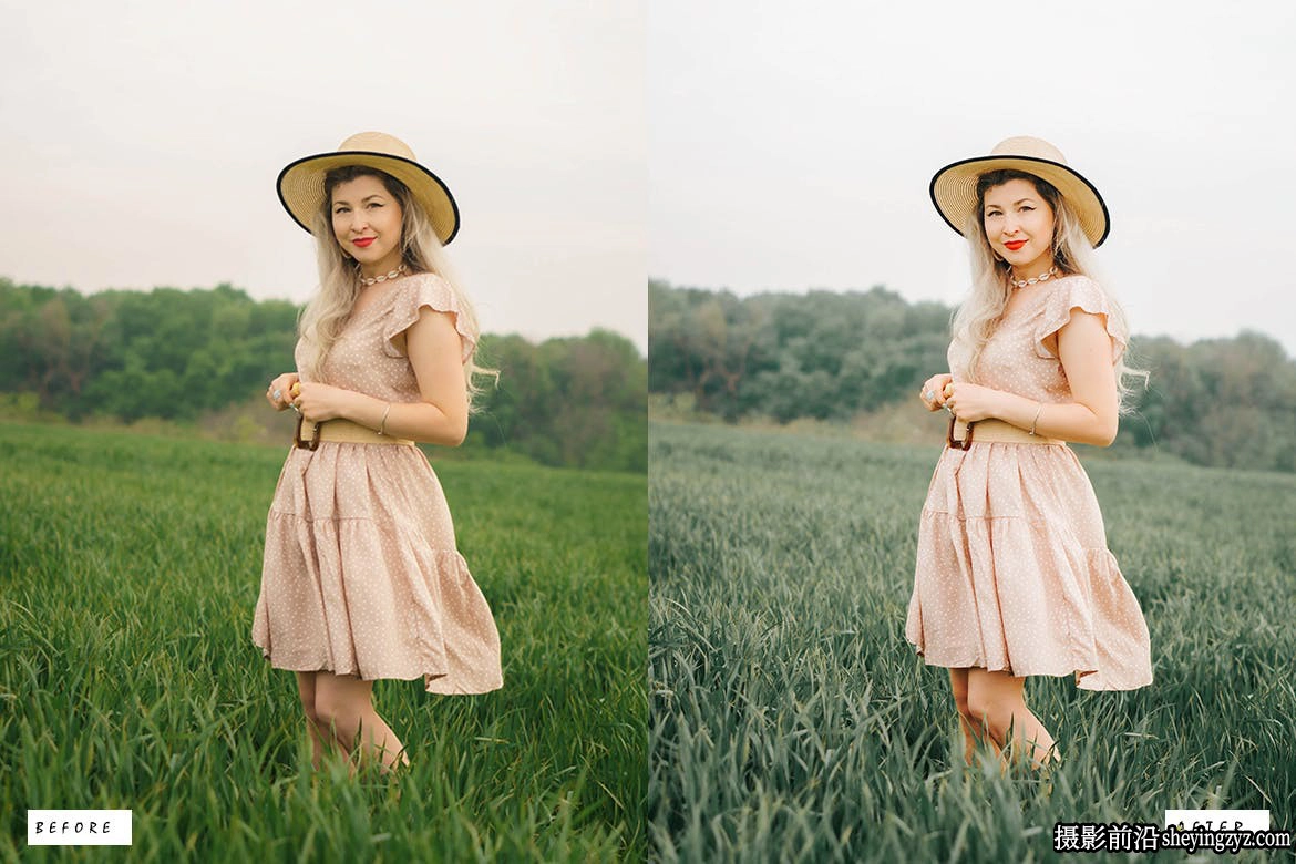 10种旅行网红电影人像调色Lr预设Evergreen Lightroom Presets