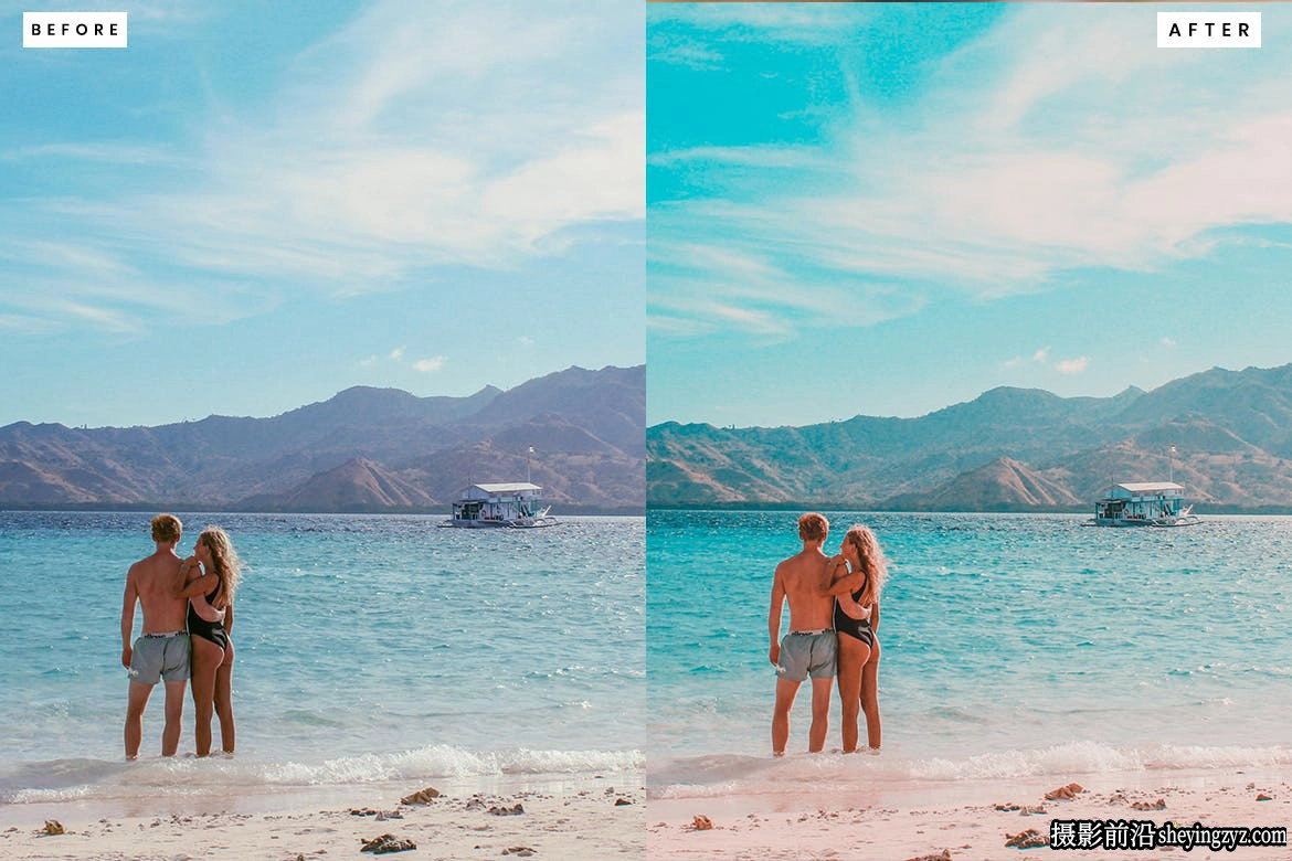 10种夏日清爽电影色彩免费LR预设 Summer Vibes Lightroom Presets