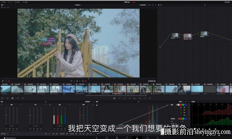 红人星球-王楠《小清新风格》视频拍摄及后期剪辑调色完整教程