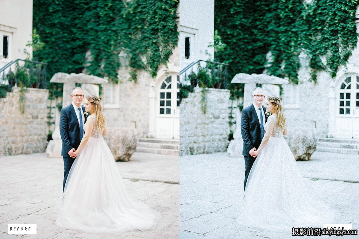 10个复古婚礼人像Lightroom预设 Vintage Wedding Lightroom Presets