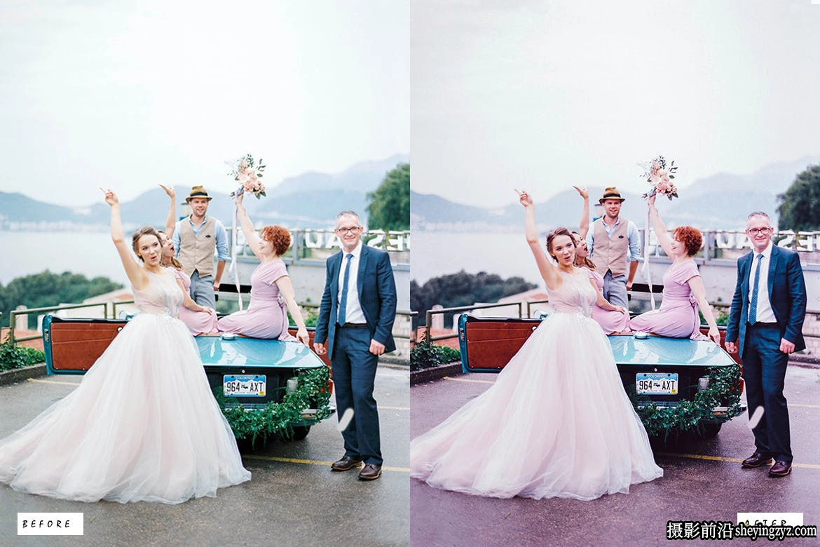 10个复古婚礼人像Lightroom预设 Vintage Wedding Lightroom Presets