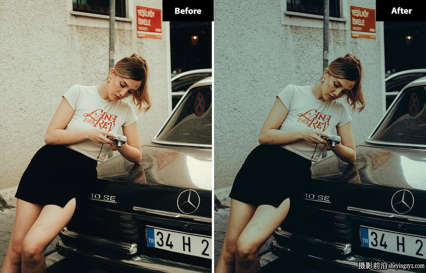 黑暗电影胶片lr预设及手机预设 Black Orange Lightroom Presets