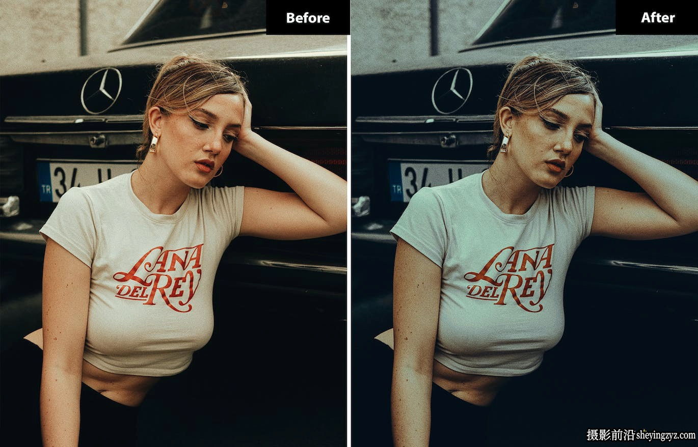 黑暗电影胶片lr预设及手机预设 Black Orange Lightroom Presets