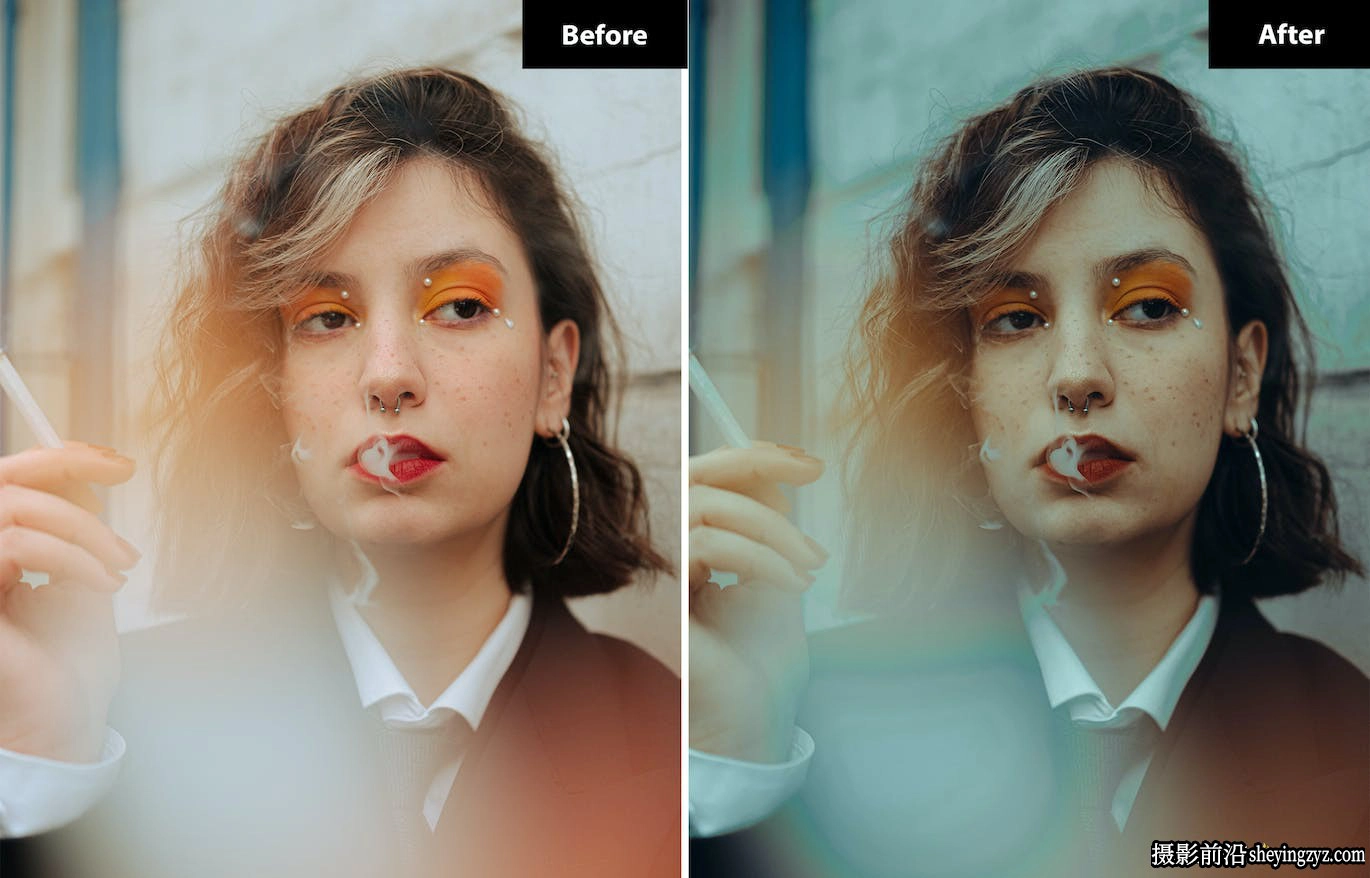 黑暗电影胶片lr预设及手机预设 Black Orange Lightroom Presets