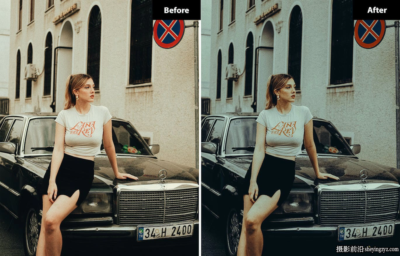 黑暗电影胶片lr预设及手机预设 Black Orange Lightroom Presets