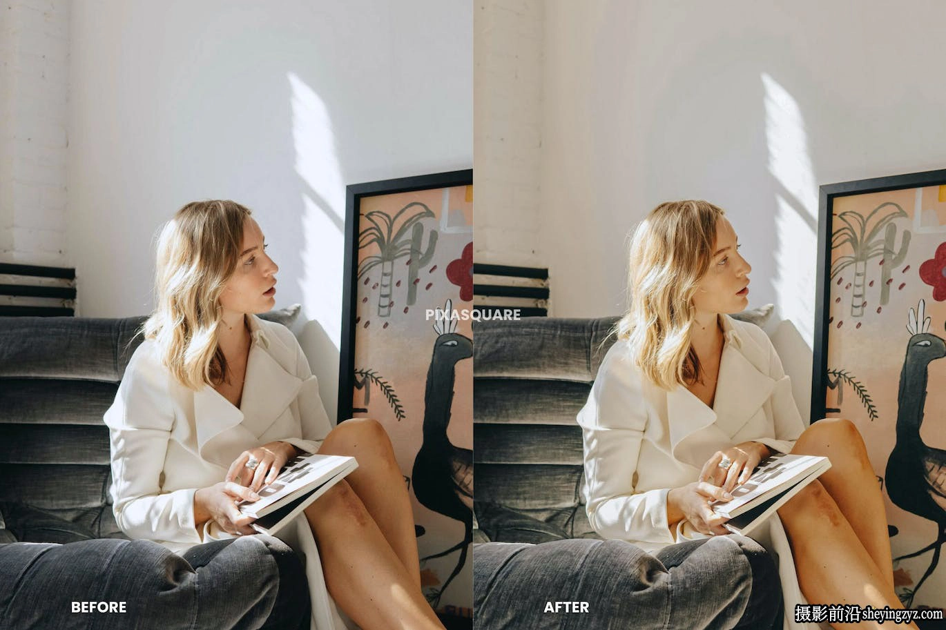 温暖自然光LR预设及手机lr预设 Warm Light Lightroom Presets