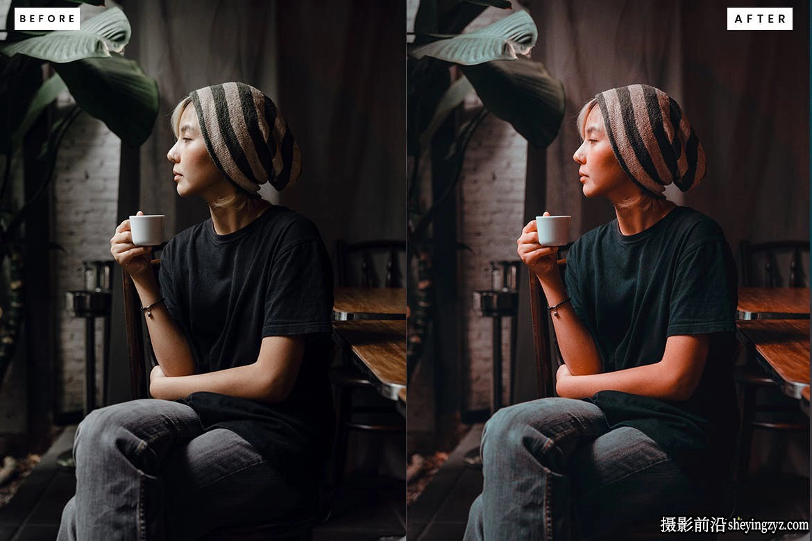 10种电影情绪人像Lightroom预设 Dark Brown Lightroom Presets