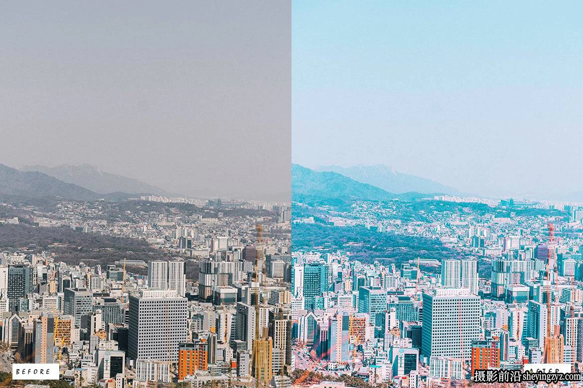 12种城市旅行街头摄影Lightroom预设 Seoul Lightroom Presets