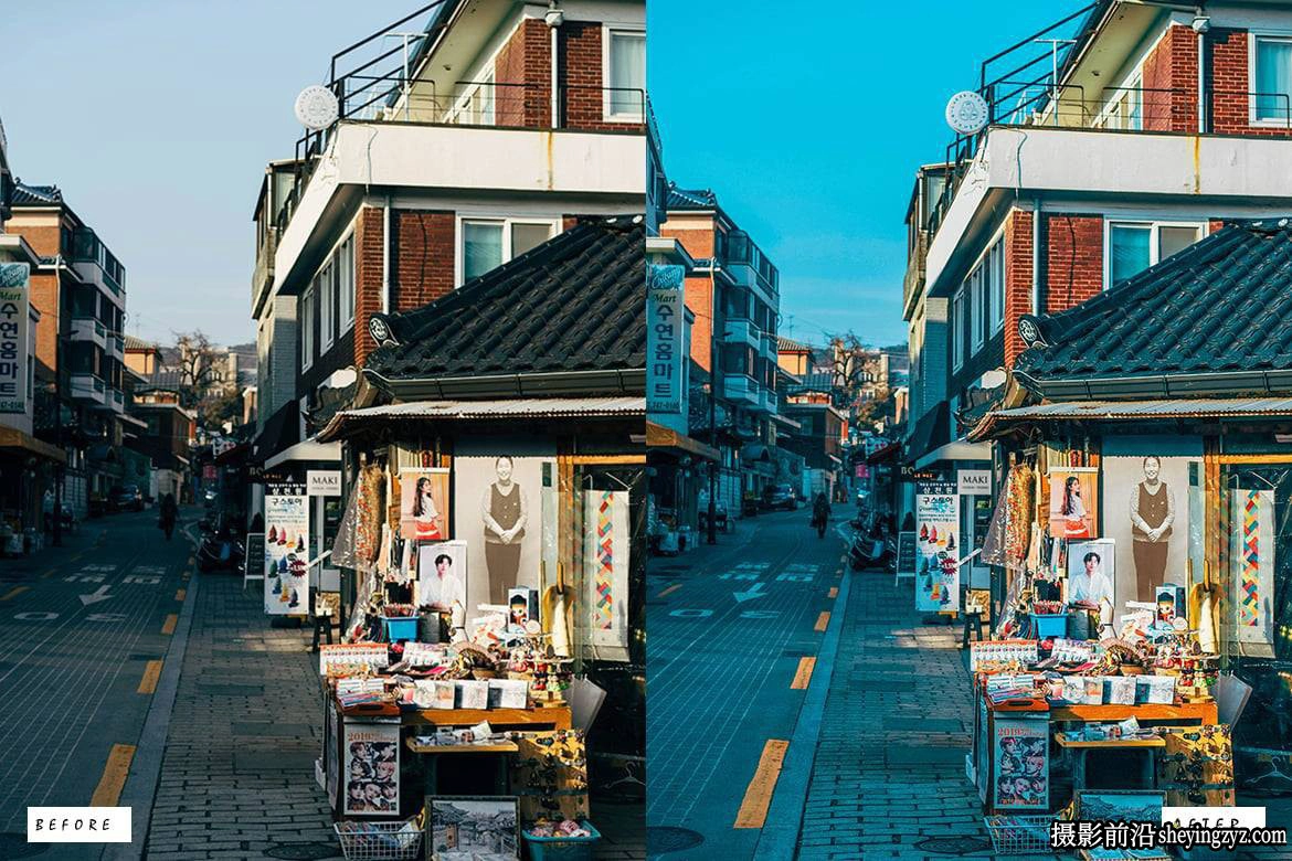 12种城市旅行街头摄影Lightroom预设 Seoul Lightroom Presets