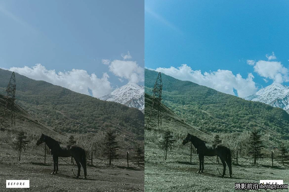 12种旅行电影风光后期调色lr预设 Mount Lightroom Presets
