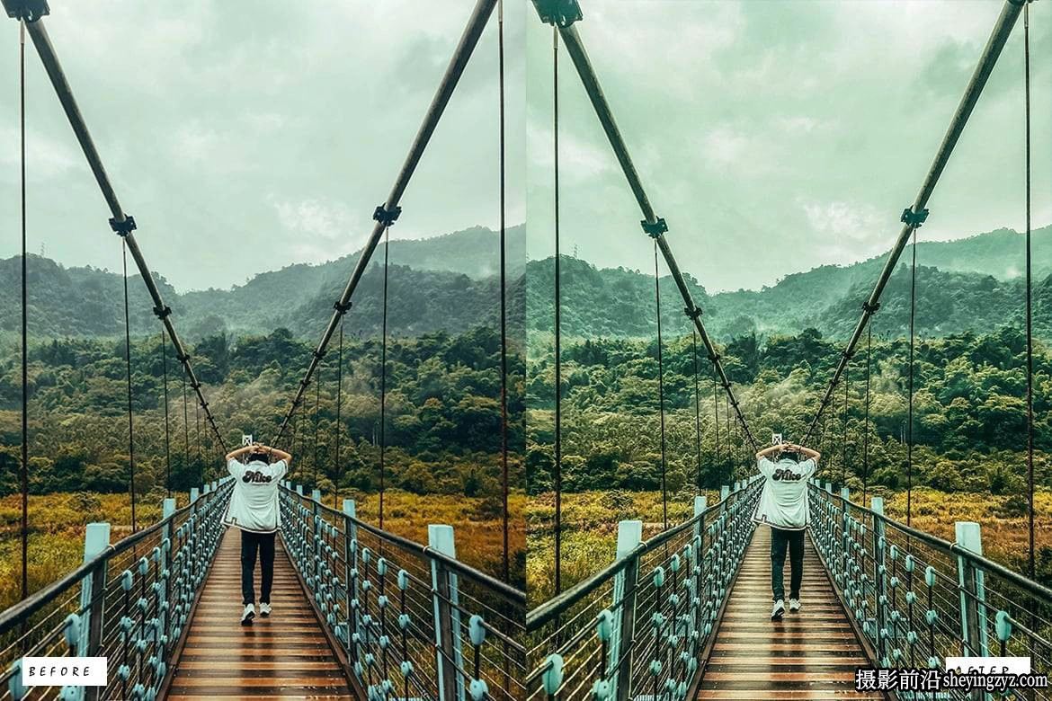 12种旅行电影风光后期调色lr预设 Mount Lightroom Presets