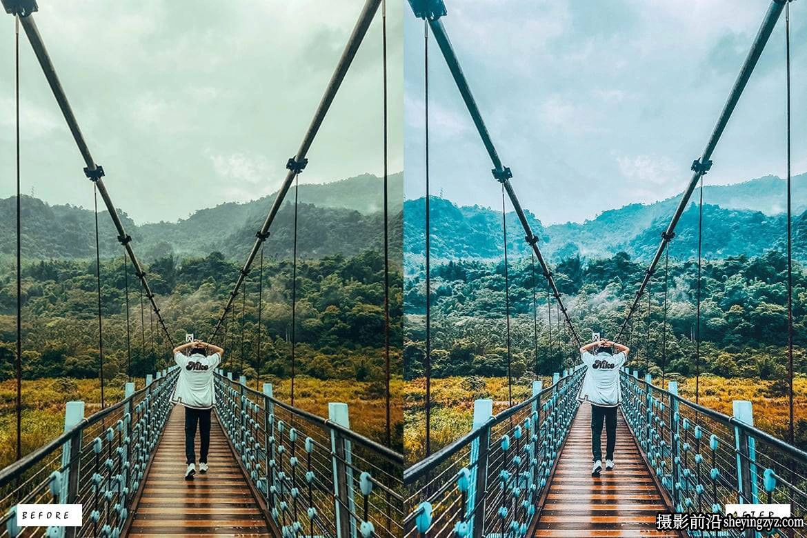 12种旅行电影风光后期调色lr预设 Mount Lightroom Presets