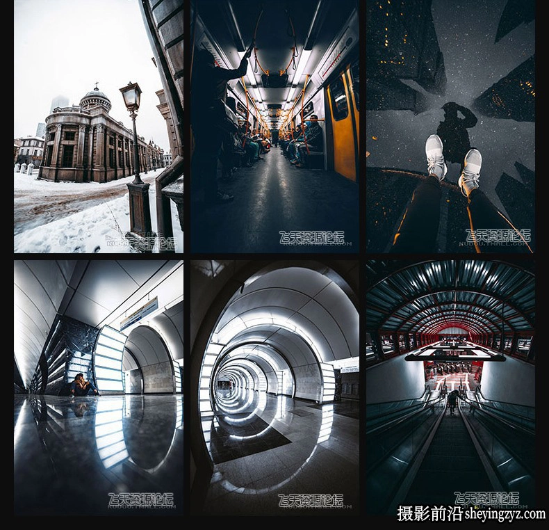 185种工业风城市黑金夜景街拍胶片LR预设+LUT预设-PS/PR/AE/FCPX/达芬奇