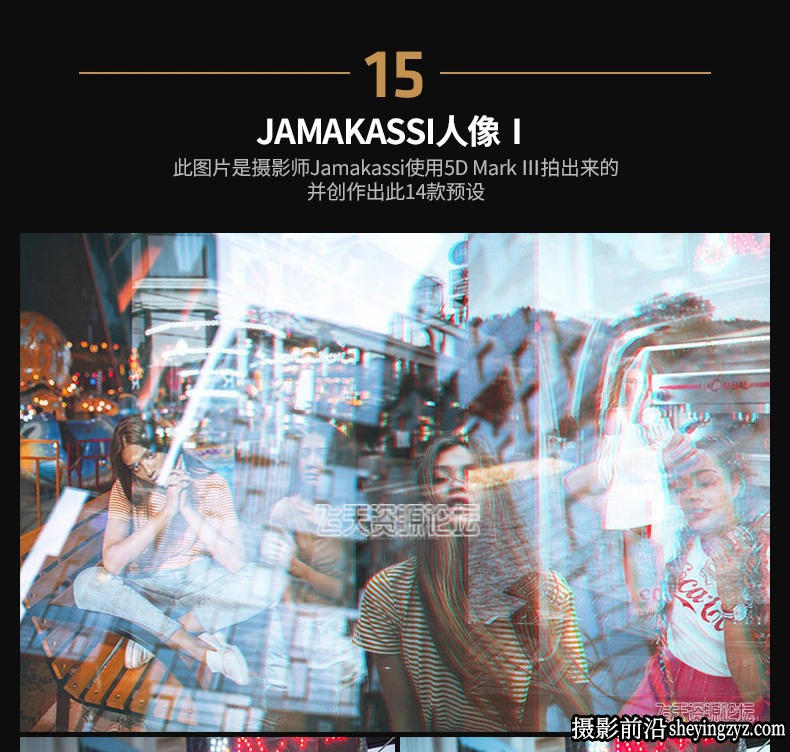 185种工业风城市黑金夜景街拍胶片LR预设+LUT预设-PS/PR/AE/FCPX/达芬奇