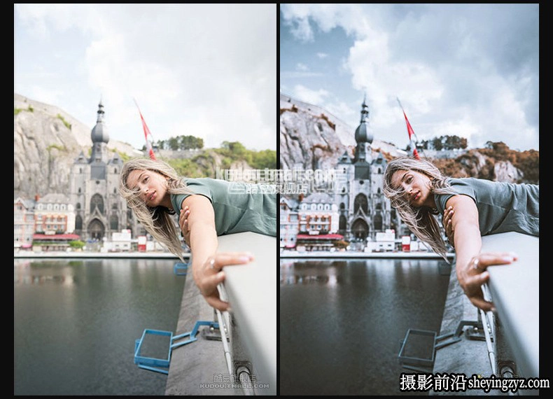 185种工业风城市黑金夜景街拍胶片LR预设+LUT预设-PS/PR/AE/FCPX/达芬奇
