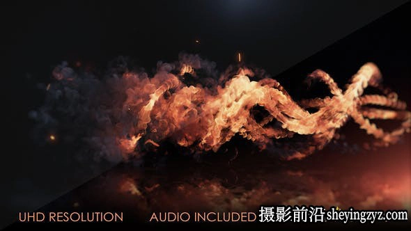 AE模板-Logo动画模版 Inferno Logo Reveal