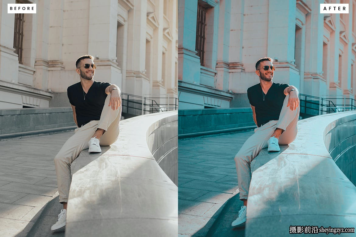 10种质感电影色彩风光人像lr预设 After Hours Lightroom Presets