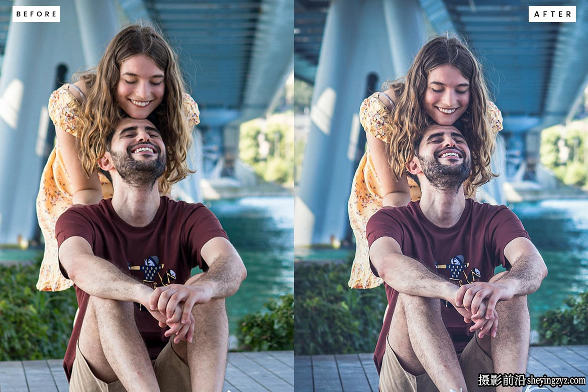 10种时尚街头电影人像调色lr预设 Basil Lightroom Presets