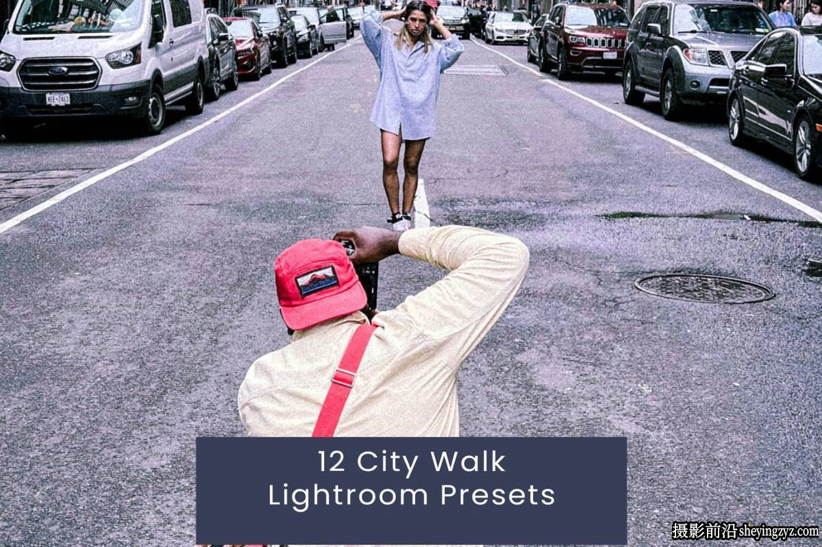 12种免费城市街拍风光人像lr预设 City Walk Lightroom Presets