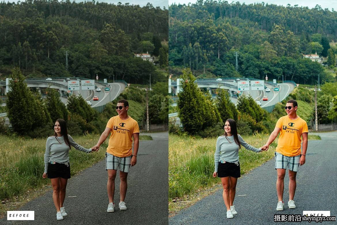 12种免费城市街拍风光人像lr预设 City Walk Lightroom Presets