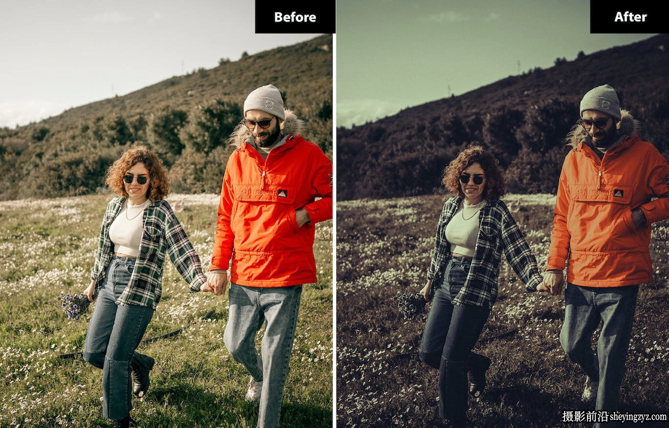 电影情绪人像lr预设及手机lr预设 Porcelain Lightroom Presets