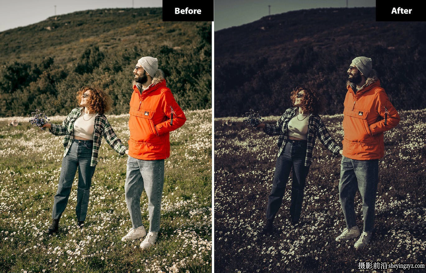 电影情绪人像lr预设及手机lr预设 Porcelain Lightroom Presets
