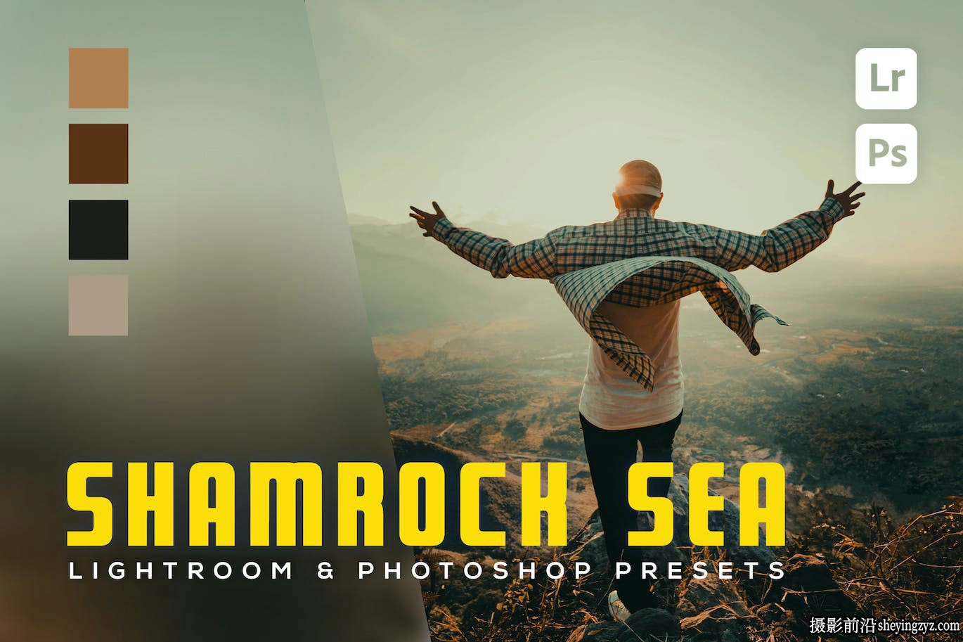 网红旅拍电影风光LR预设/手机预设 Shamrock sea Lightroom Presets
