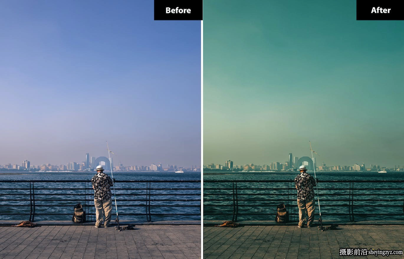 网红旅拍电影风光LR预设/手机预设 Shamrock sea Lightroom Presets