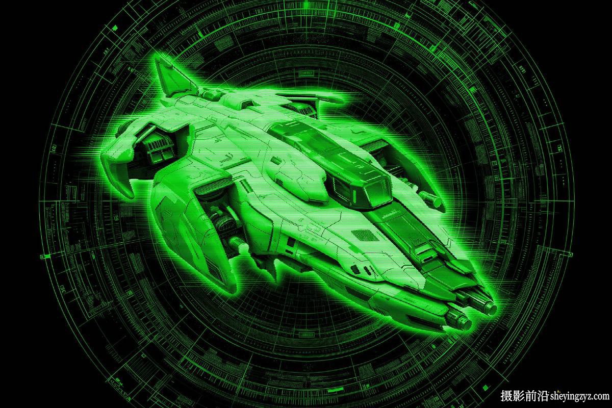 HUD科技感全息图PS动作 HUD Hologram Photoshop Action附视频教程
